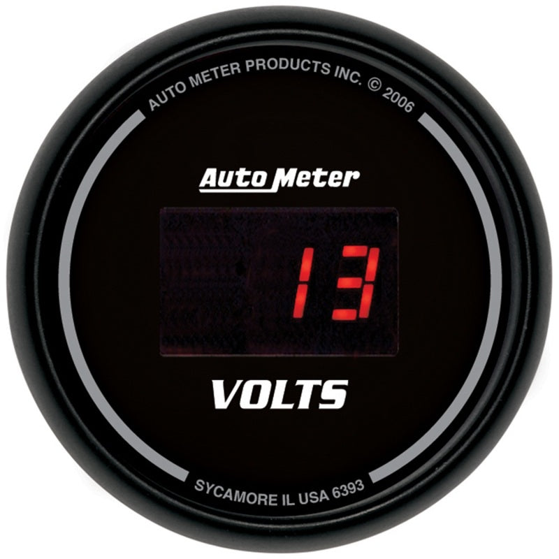 Autometer ATM6393 2-1/16in DG/B Voltmeter Gauge