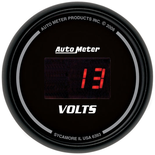 Autometer ATM6393 2-1/16in DG/B Voltmeter Gauge