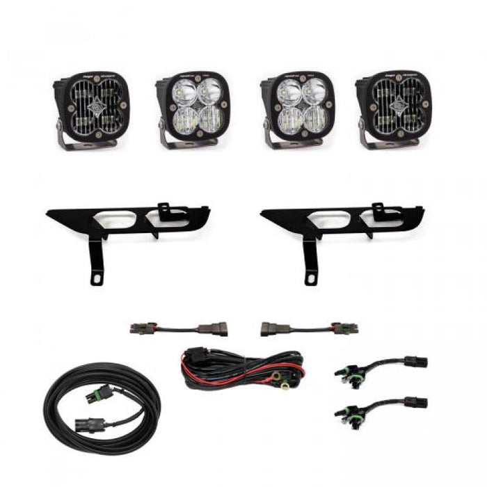 Baja Designs 447699 2021+ Ford F150 Fog Pocket Kit SAE Clear Squadron Pro DC