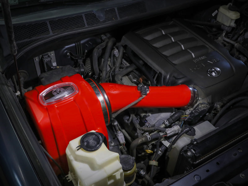 aFe 51-76003-R 07-21 Toyota Tundra V8 5.7L Momentum GT Red Edition Cold Air Intake System w/ Pro DRY S Filter