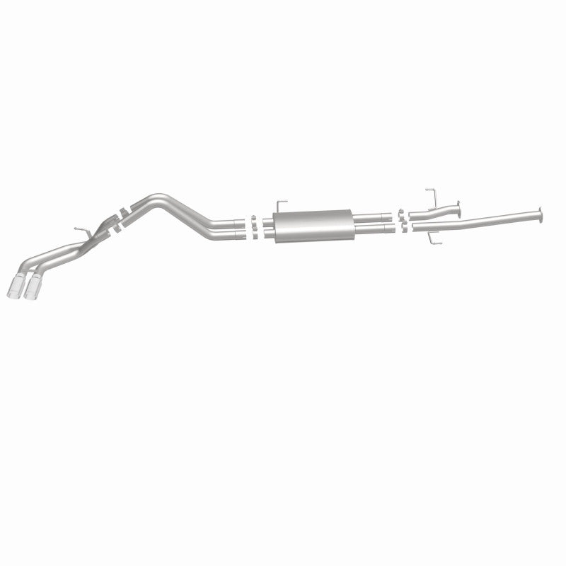 Magnaflow 15306 MagnaFlow 14 Toyota Tundra V8 4.6L/5.7L Stainless C/b Exhaust Dual same side pass. rear tire