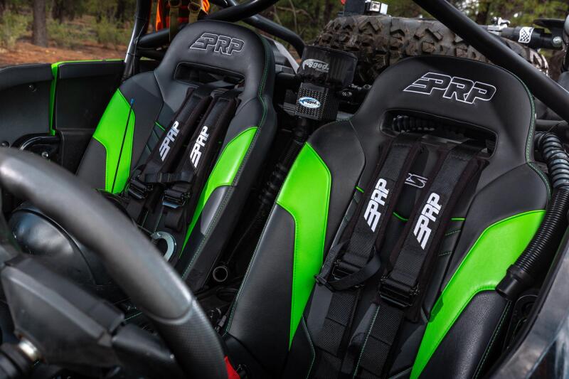 PRP Seats SB4.2LL PRP 4.2 Harness with Latch / Link Lap Belt- Black