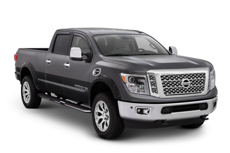 Bushwacker 70908-02 04-15 Nissan Titan Pocket Style Flares 4pc 67.1/78.9/84/96in - Black