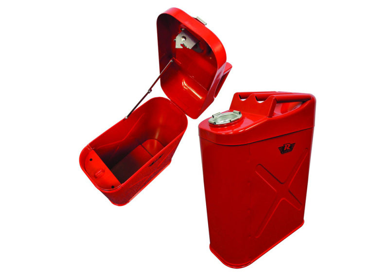 Rampage 86622 1999-2019 Universal Trail Can Storage Box - Red