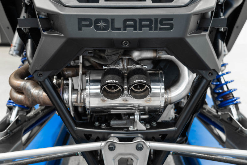 MBRP AT-9533PT 22-23 Polaris RZR Pro R Single Slip-on Dual Outlet Performance Series