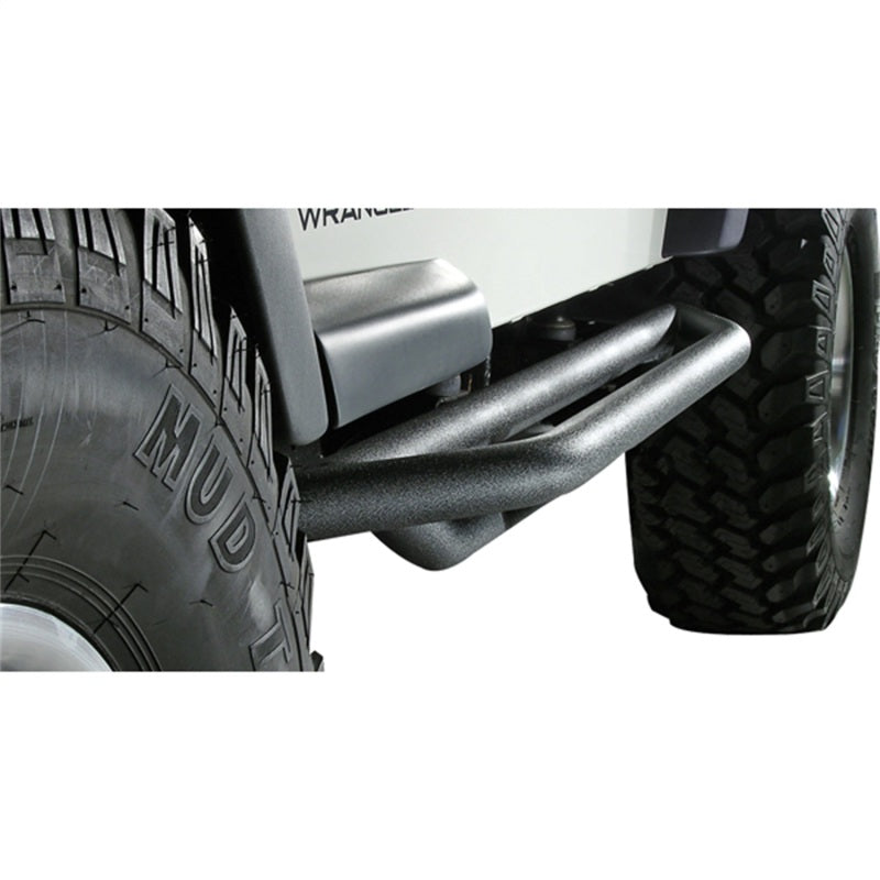 Rugged Ridge 11504.13 RRC Side Armor Guards 87-06 Jeep Wrangler
