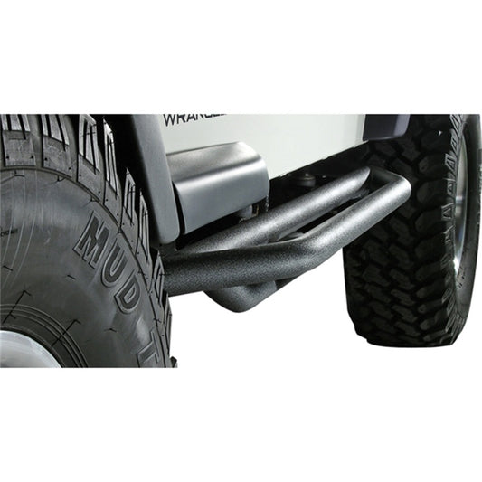 Rugged Ridge 11504.13 RRC Side Armor Guards 87-06 Jeep Wrangler