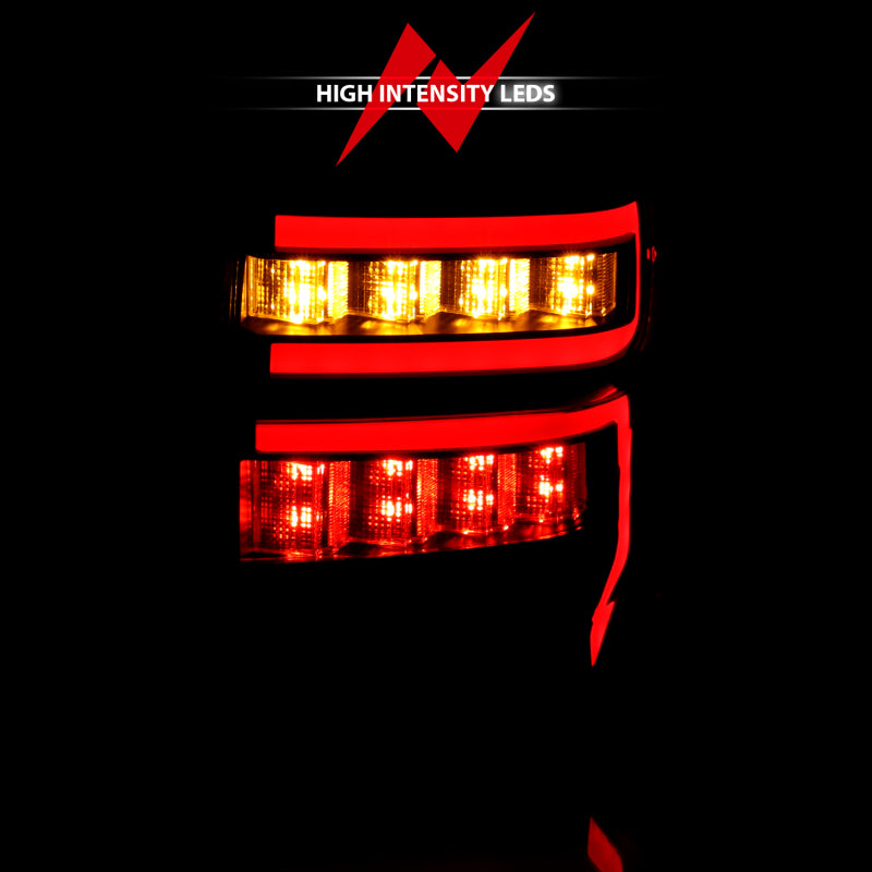 ANZO 311312 2014-2020 Toyota 4Runner T.L Black Housing Smoke Lens Red Light Bar W/Sequential