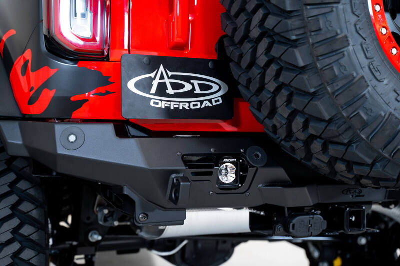 Addictive Desert Designs R230141090103 21-22 Ford Bronco Bomber Rear Bumper