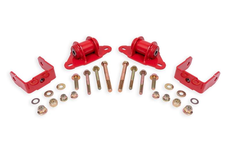 BMR Suspension TM570R BMR 14-19 Chevrolet Corvette Polyurethane Transmission/Differential Mount - Red