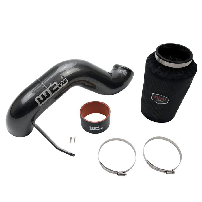 Wehrli WCF100346-GB 03-07 Dodge 5.9L Cummins 4in Intake Kit - Gloss Black