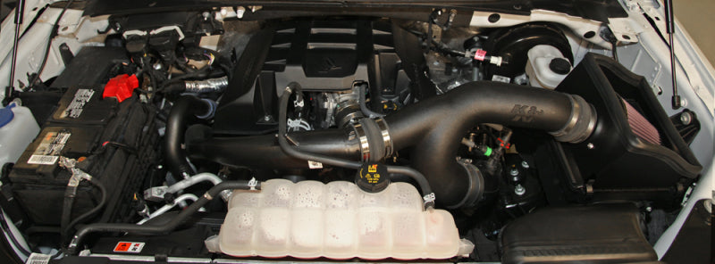 K&N Engineering 63-2593 K&N 15-16 Ford F-150 2.7L V6 F/I AirCharger Intake Kit