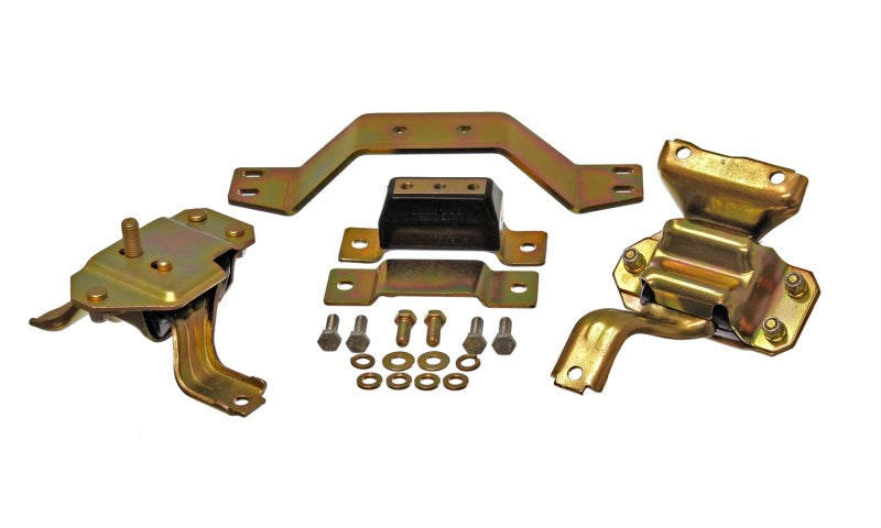 Energy Suspension 4.1130G 99-04 Ford Mustang 4.6L V8 Black Motor & Transmission Mount Set