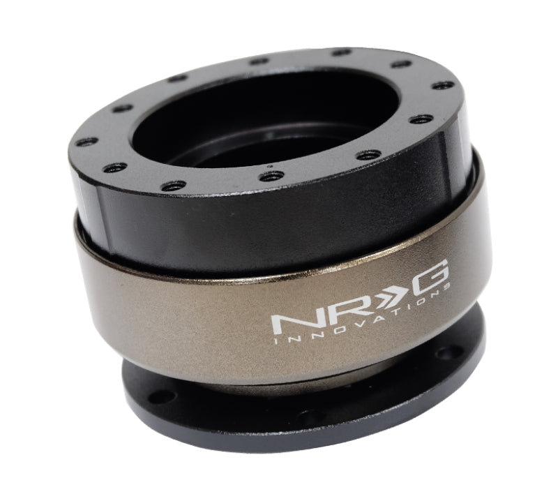NRG SRK-200-1BK Quick Release Gen 2.0 - Black Body / Chrome Ring SFI Spec 42.1