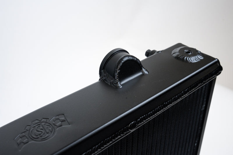 CSF 2850KB 92-00 Honda Civic w/K-Swap V3 Radiator - Black Finish