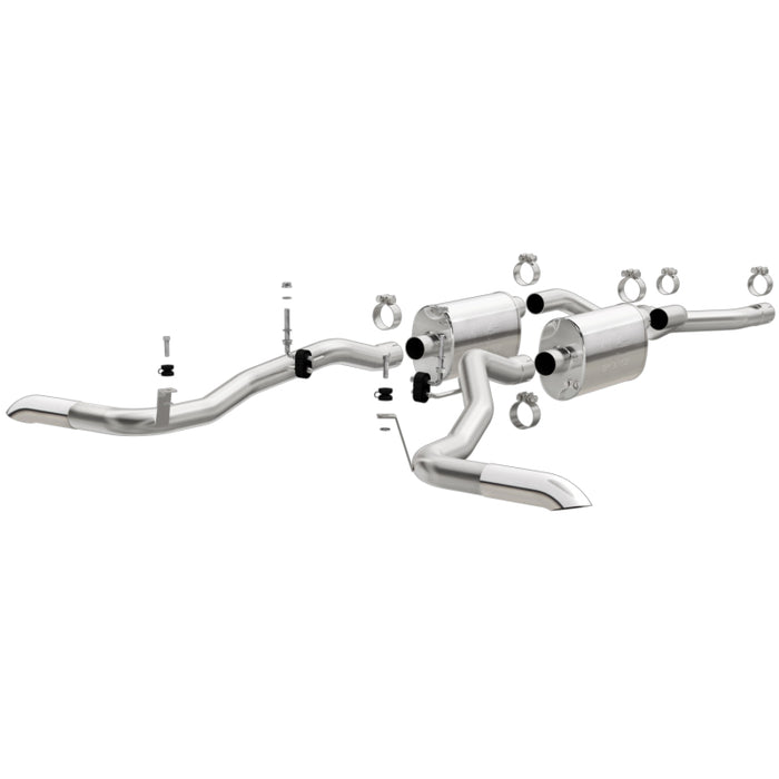 Magnaflow Perf Exhaust MAG15344 66-77 Ford Bronco 5.0L Crossmember Back Exhaust