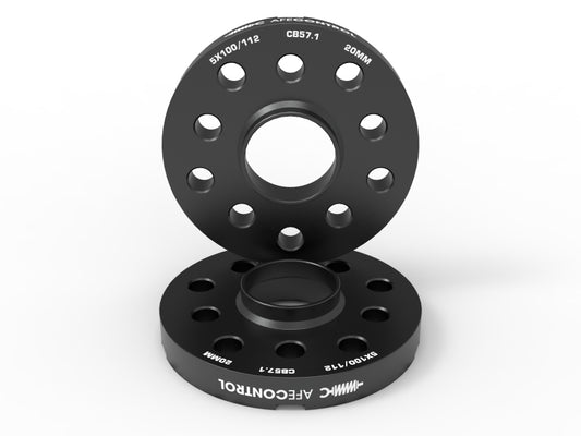 aFe 610-611004-B CONTROL Billet Aluminum Wheel Spacers 5x100/112 CB57.1 20mm - Volkswagen/Audi