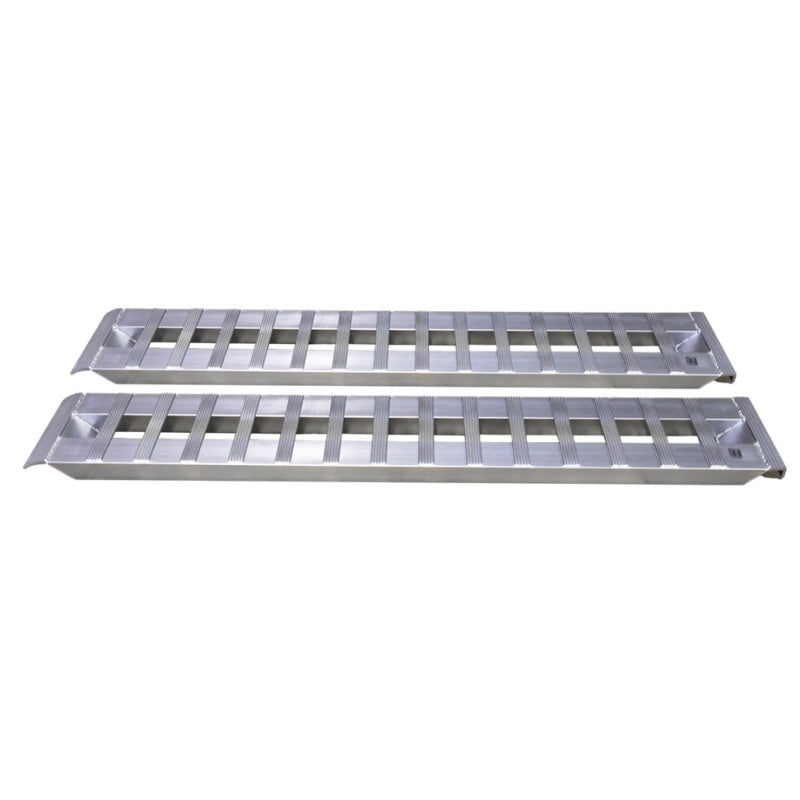 GEN-Y Hitch GH-16120 Gen-Y Heavy-Duty 10ft Aluminum Loading Ramps 15in x 120in 5K Capacity Per Ramp - Pair