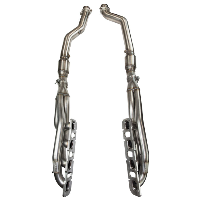 Kooks Headers 3410H431 Kooks 12+ Jeep Grand Cherokee 6.4L 1-7/8in x 3in SS Longtube Headers w/Green Catted Connection Pipes