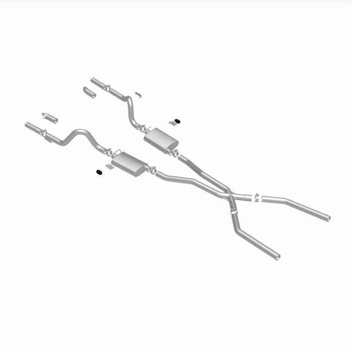 Magnaflow Perf Exhaust MAG15816 67-70 Mustang V8 Dual Exhaust Kit