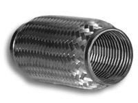 Vibrant 61108 SS Turbo FLEX Coupling with Interlock Liner 3.5in inlet/outlet x 8in long