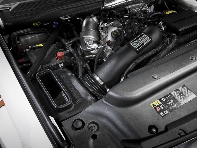 aFe 53-10007D Quantum Pro DRY S Cold Air Intake System 17-18 GM/Chevy Duramax V8-6.6L L5P - Dry