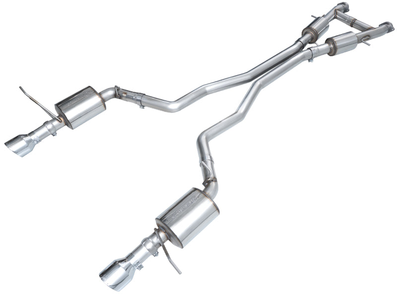 AWE Tuning 3015-32575 11-24 Dodge Durango 5.7L Touring Edition Exhaust w/ Chrome Silver Tips