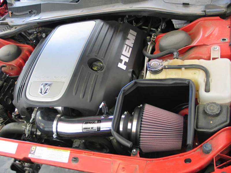 K&N Engineering 69-2526TP K&N 05-08 Magnum/06-13 Charger/08-13 Challenger / 05-13 Chrysler 300C V8 5.7L Typhoon C/A Intake