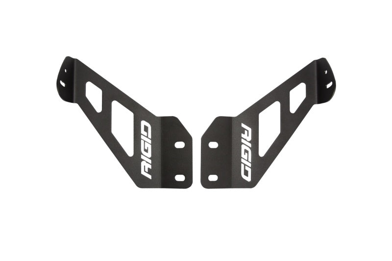 Rigid Industries 41665 2018 Jeep JL - Hood Mount Kit - Mounts 20in Adapt Series