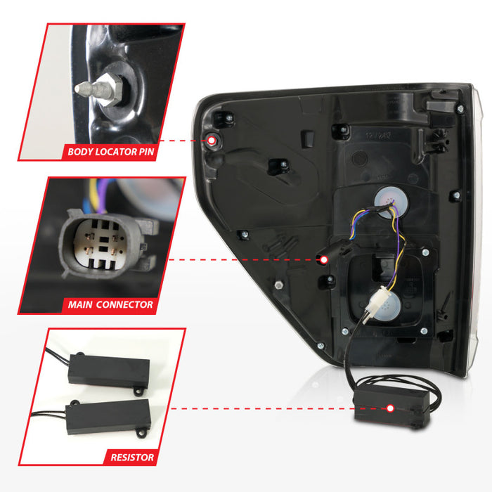 ANZO 311475 ANZ LED Taillights