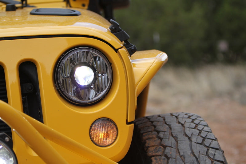 KC HiLiTES 4234 07-18 Jeep JK 7in. Gravity LED Pro DOT Approved Replacement Headlight (Single)