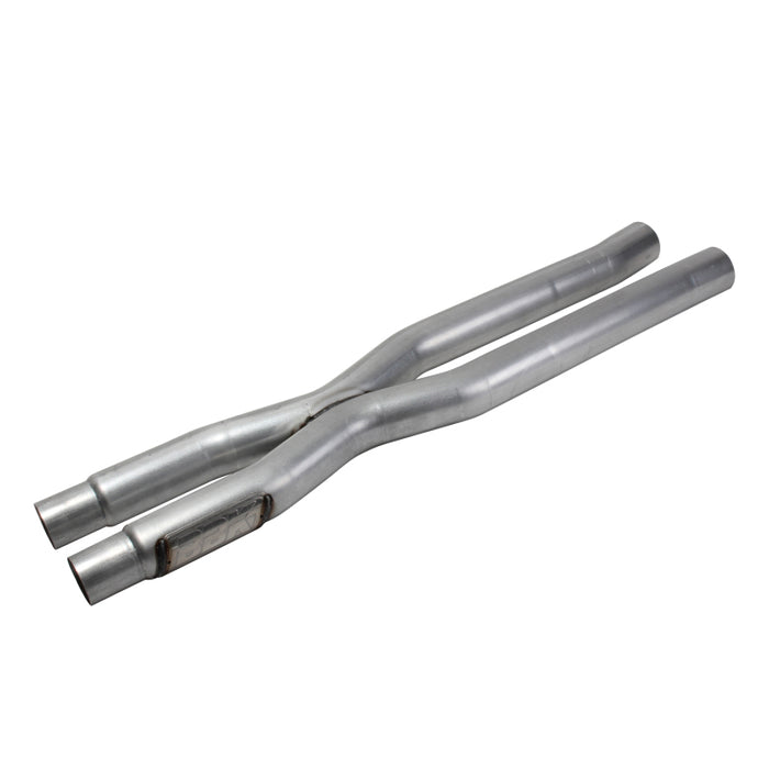 BBK 1818 15-20 Ford Mustang GT 5.0L Resonator Delete X-Pipe (For Use w/Shorties Or Stock Manifolds)