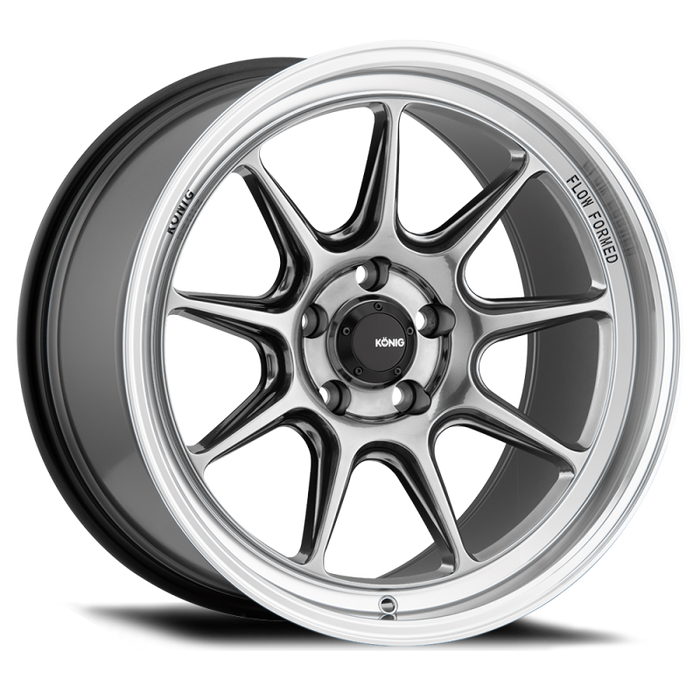 Konig CT8510025C Countergram 15x8 4x100 ET25 Hyper Chrome / Machined Lip
