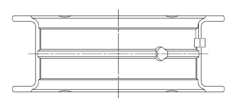ACL 7M2394H-.25 Nissan RB25/RB30 0.25mm Oversized High Performance Main Bearing Set