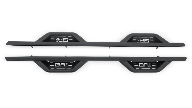 Body Armor 4x4 GM-4200 19-22 Chevrolet Silverado 1500/2500/3500 Crew Cab Ambush Side Steps - Black