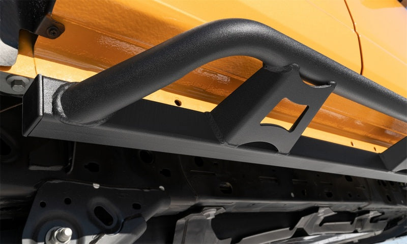 N-Fab TSF214B-TX Trail Slider Steps 2021 Ford Bronco 4 Door - Textured Black
