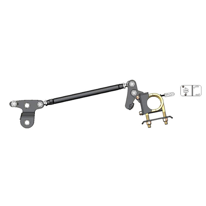 Ridetech 12297250 2015+ Ford F150 Traction Bar Kit