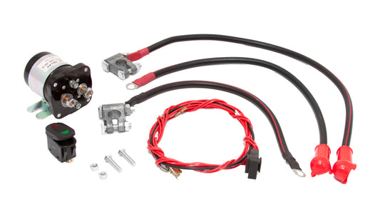 Rugged Ridge 17265.01 Dual Battery Relay 70-18 Jeep CJ / Jeep Wrangler