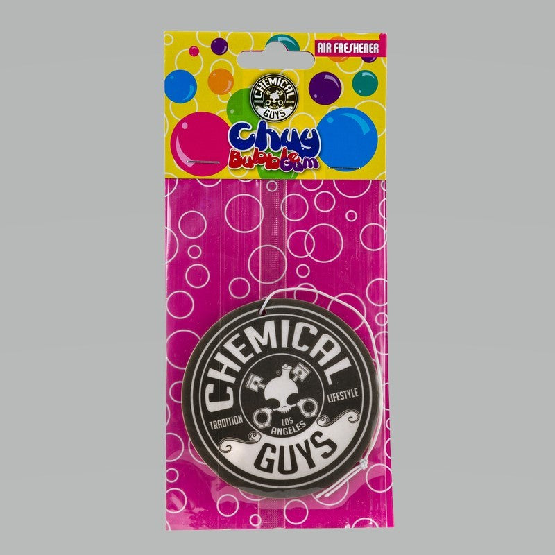 Chemical Guys AIR400 Chuy Bubble Gum Premium Hanging Air Freshener & Odor Eliminator