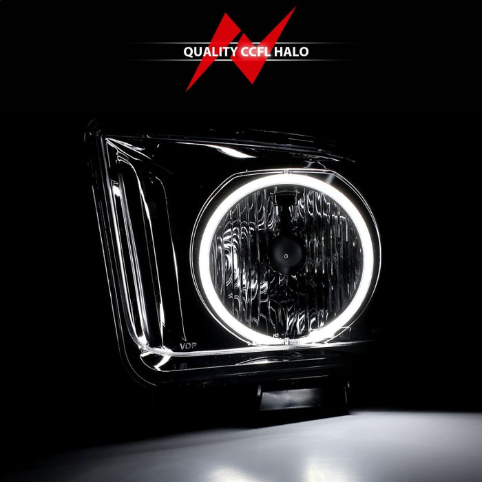 ANZO 121033 ANZ Crystal Headlights