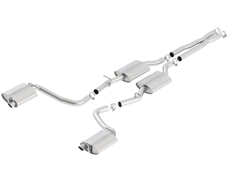 Borla 140637 15-16 Dodge Charger R/T 5.7L No Tip Use Factory Valence Single Split Rear Exit ATAK Exhaust