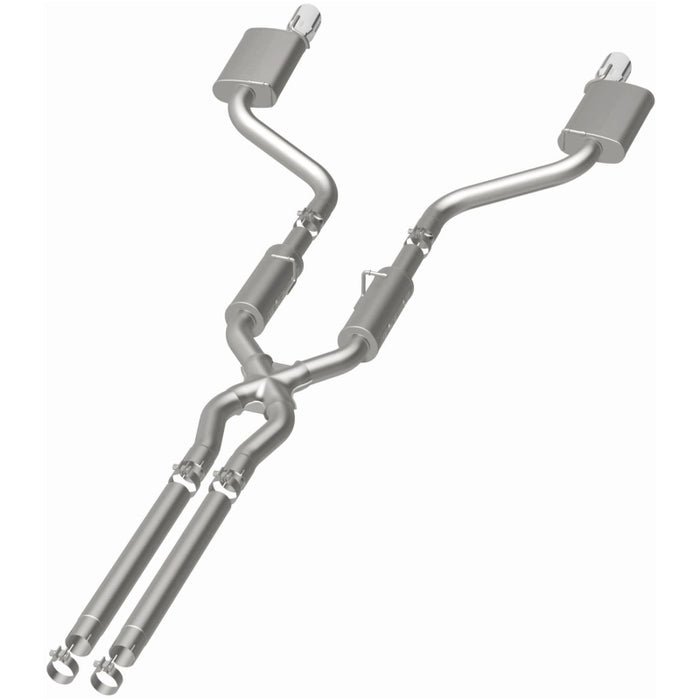 Magnaflow 15494 MagnaFlow 11-12 Dodge Charger SRT-8 Hemi Dual Split Rear Exit Stainless Cat-Back Performance Exhaust