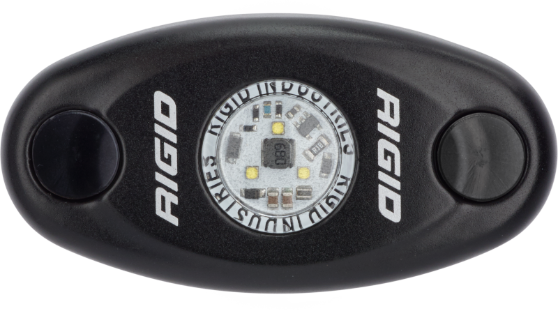 Rigid Industries 480043 A-Series Light - Black - Low Strength - Red