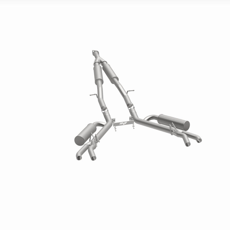 Magnaflow 19405 MagnaFlow Cat-Back Competition Exhaust 18-19 Kia Stinger L4-2.0LGAS Quad 2.5in Stainless Tips