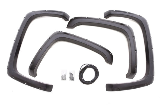 LUND RX106T Lund 07-13 Chevy Silverado 1500 RX-Rivet Textured Elite Series Fender Flares - Black (4 Pc.)