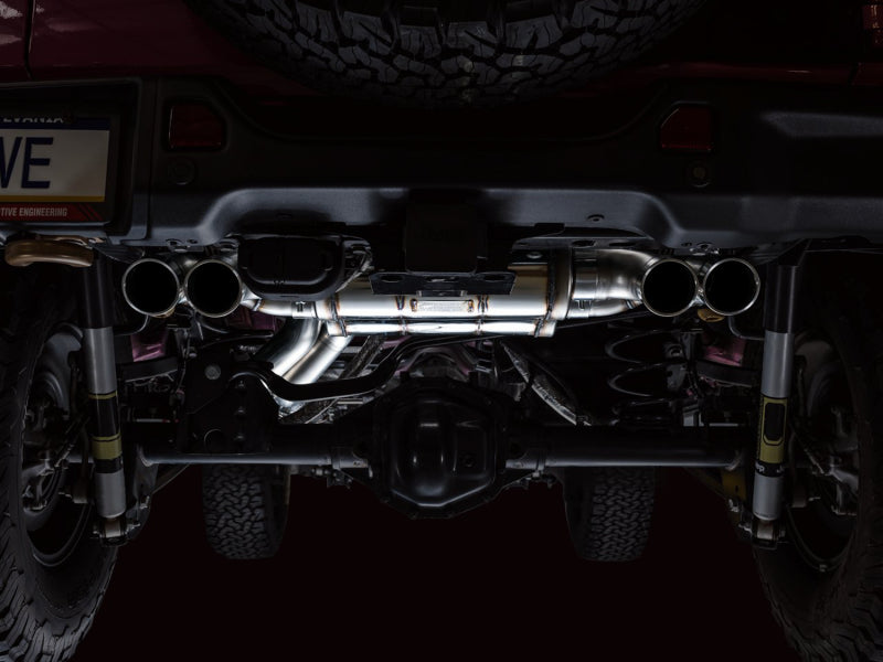 AWE Tuning 3025-41392 AWE 21+ Wrangler 392 Switchpath Cat-Back Exhaust- Quad BashGuards