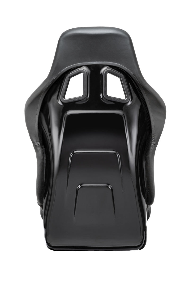SPARCO 008012RPNR Sparco Seat QRT Performance Leather/Alcantara Black (Must Use Side Mount 600QRT)
