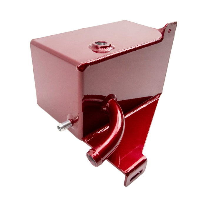 Wehrli WCF100645-RED 01-07 Chevrolet 6.6L LB7/LLY/LBZ Duramax OEM Placement Coolant Tank Kit - WCFab Red