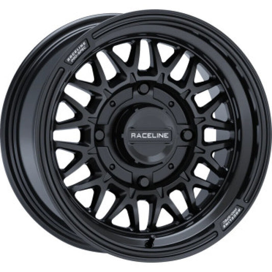 Raceline A13GB-57056+10 A13GB Omega 15x7in / 4x114.3 BP / 56mm Offset / 68mm Bore - Satin Black Wheel