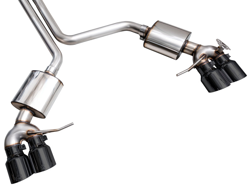 AWE Tuning 3015-43952 2022+ Porsche Macan 2.9TT Touring Edition Catback Exhaust w/ Diamond Black Tips